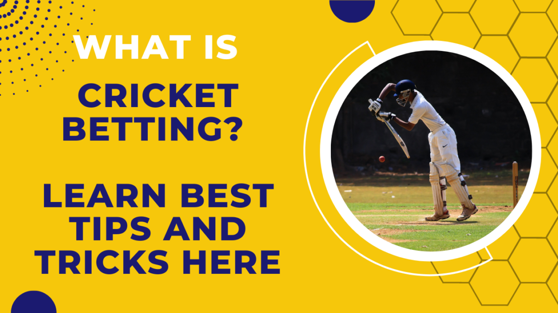 What Is Cricket Betting Learn Best Tips And Tricks Here